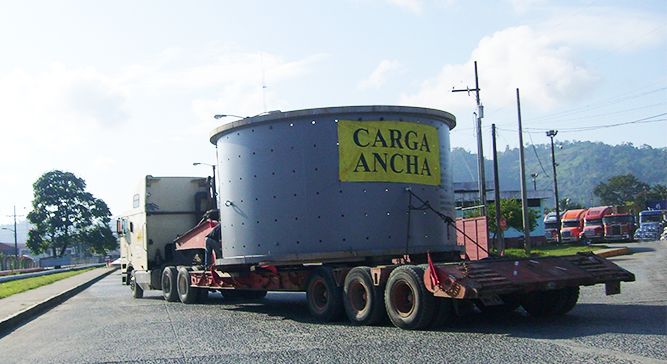 Maquinaria Industrial de Lowboys en obra | Repetto